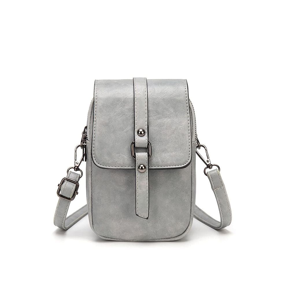 Bolsa de telefone crossbody myfriday vintage para mulheres em couro
