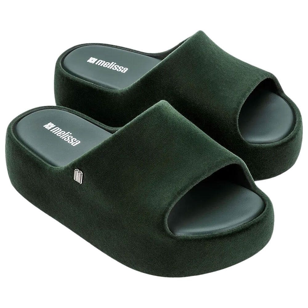 Melissa Free Platform Slide Velvet 37846