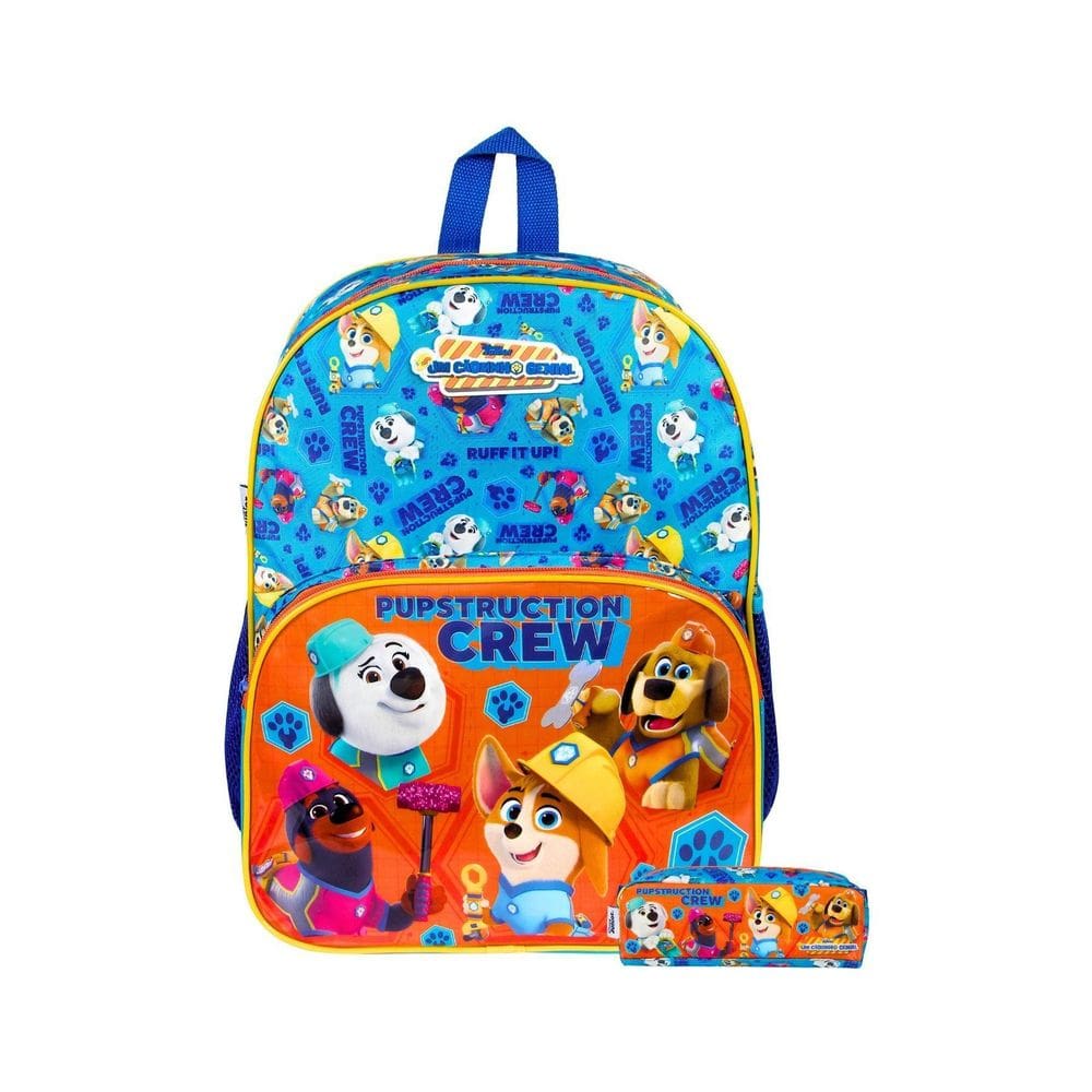 Kit Um Cãozinho Genial Mochila Costas + Estojo