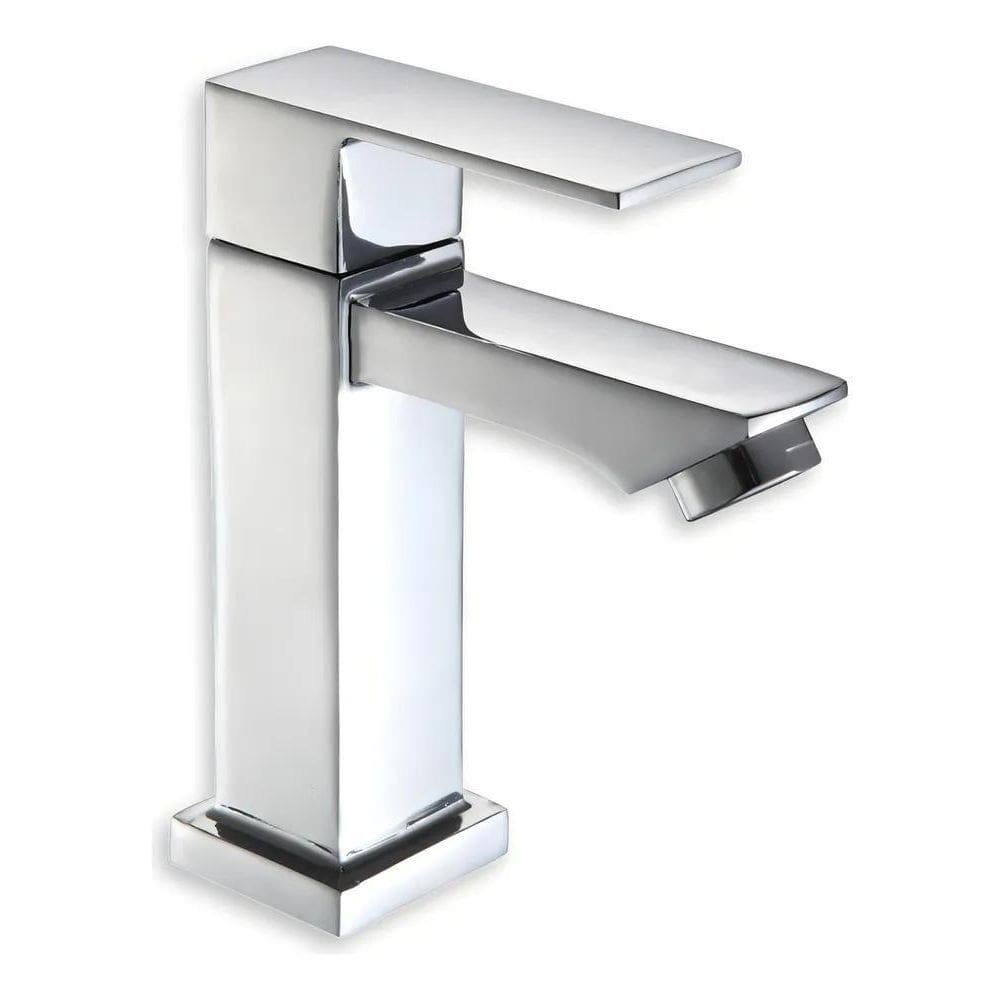 2X Torneira Banheiro Lavabo Fria Quadrada 1/4 Volta Luxo