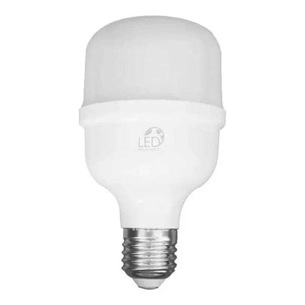 2X Lâmpada Led Super Bulbo 20W Alta Potência Branco Frio 650
