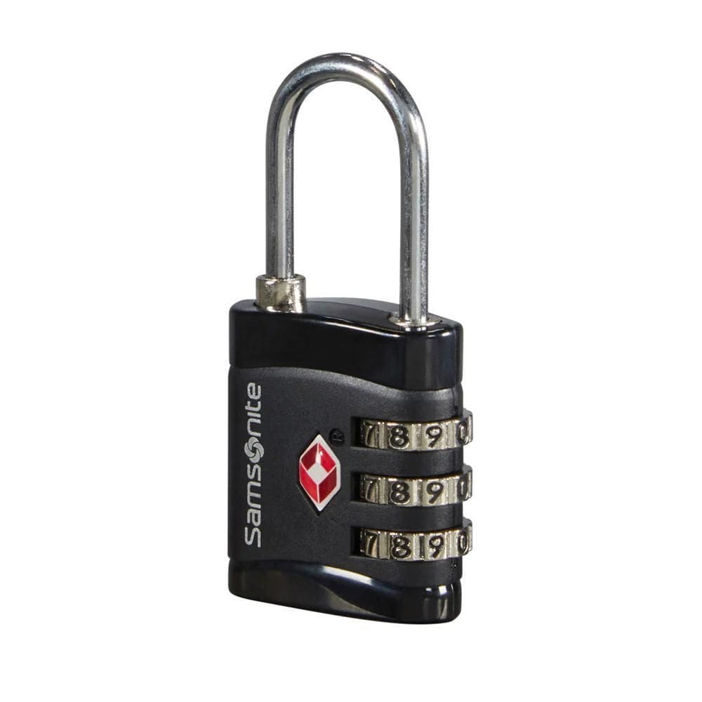 Cadeado de Segurança 3 Dígitos TSA Samsonite - Preto