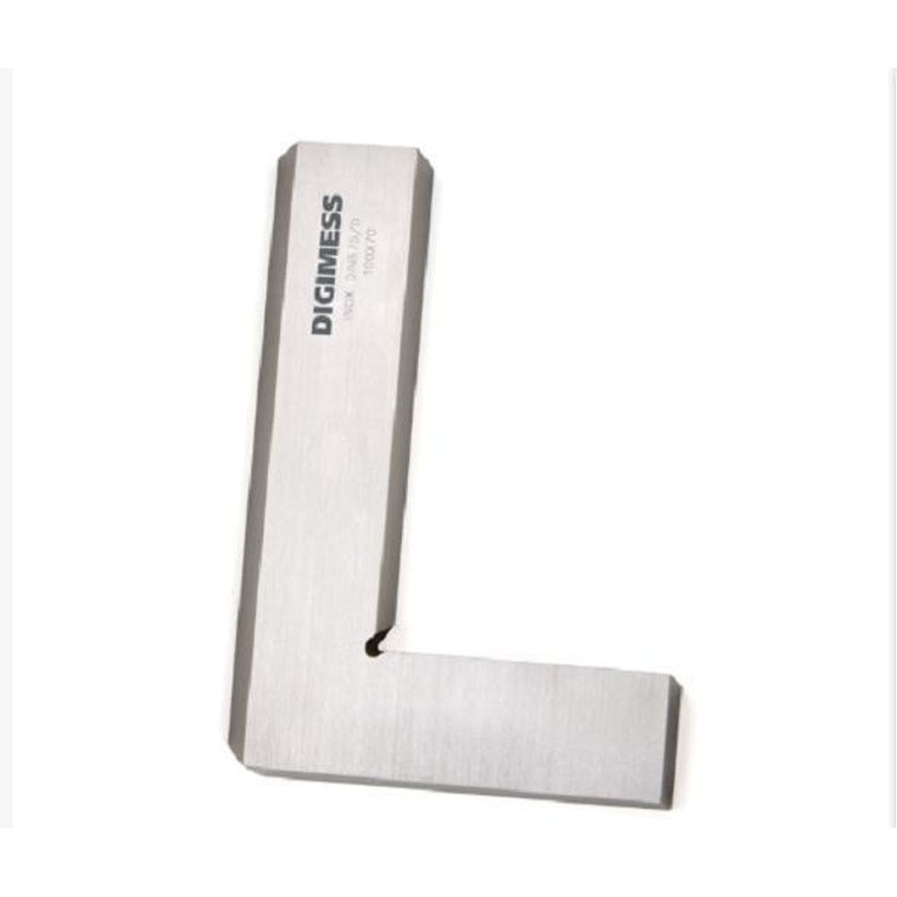 Esquadro Precisão Com Fio 50X40 Digimess 170.002 Aço Inox