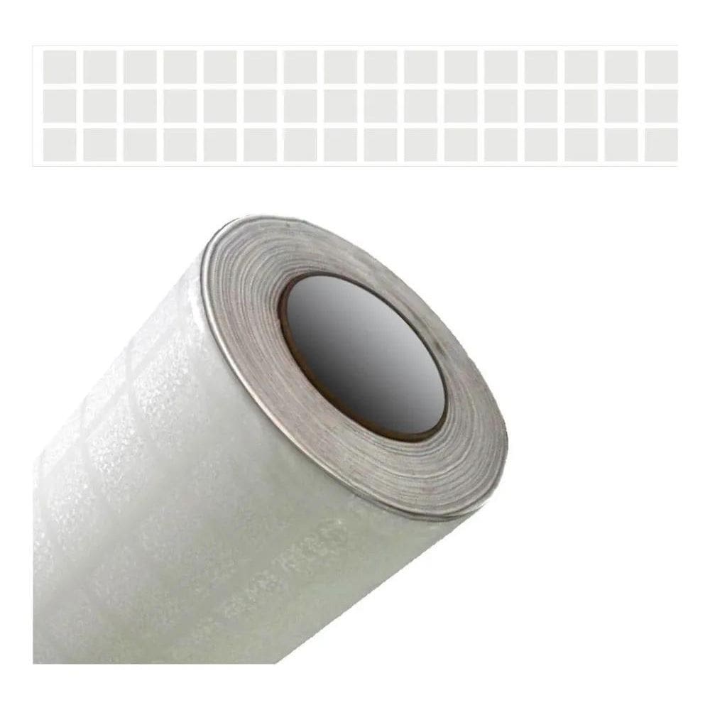 2X Faixa Decorativa Adesivo Jateado Quadra Larga Portas Vidr