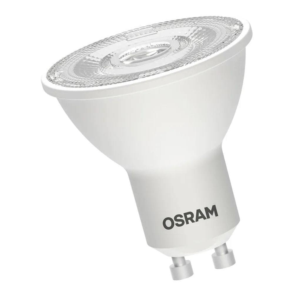 2X Lâmpada Led Dicróica Par16 Gu10 2700K 550Lm 36G Osram
