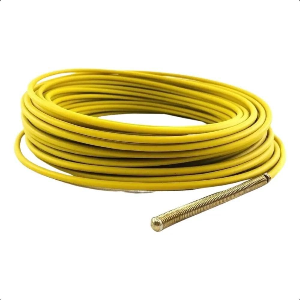 2X Guia Sonda Passa Fio Elétrico Vonder Pvc 15M Alma De Aço