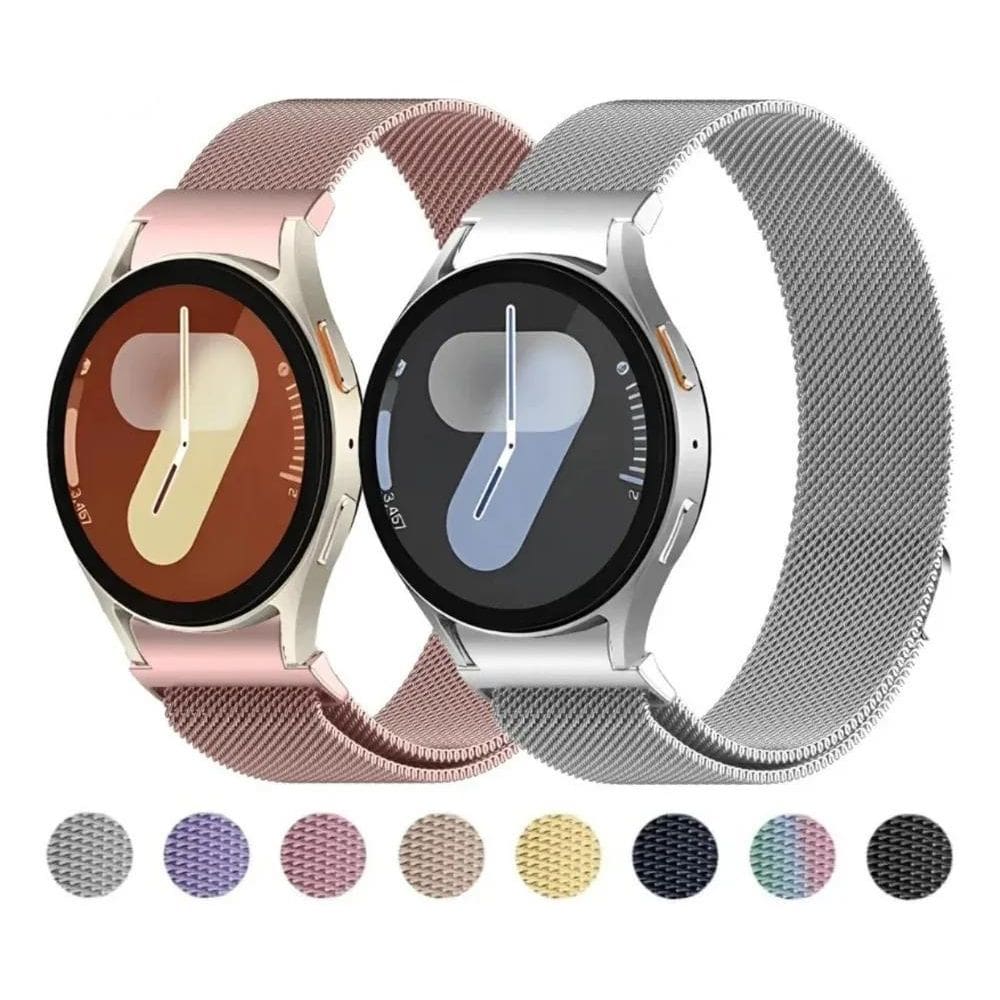 2X Pulseira Metal Para Samsung Galaxy Watch 7 40 44 Fe