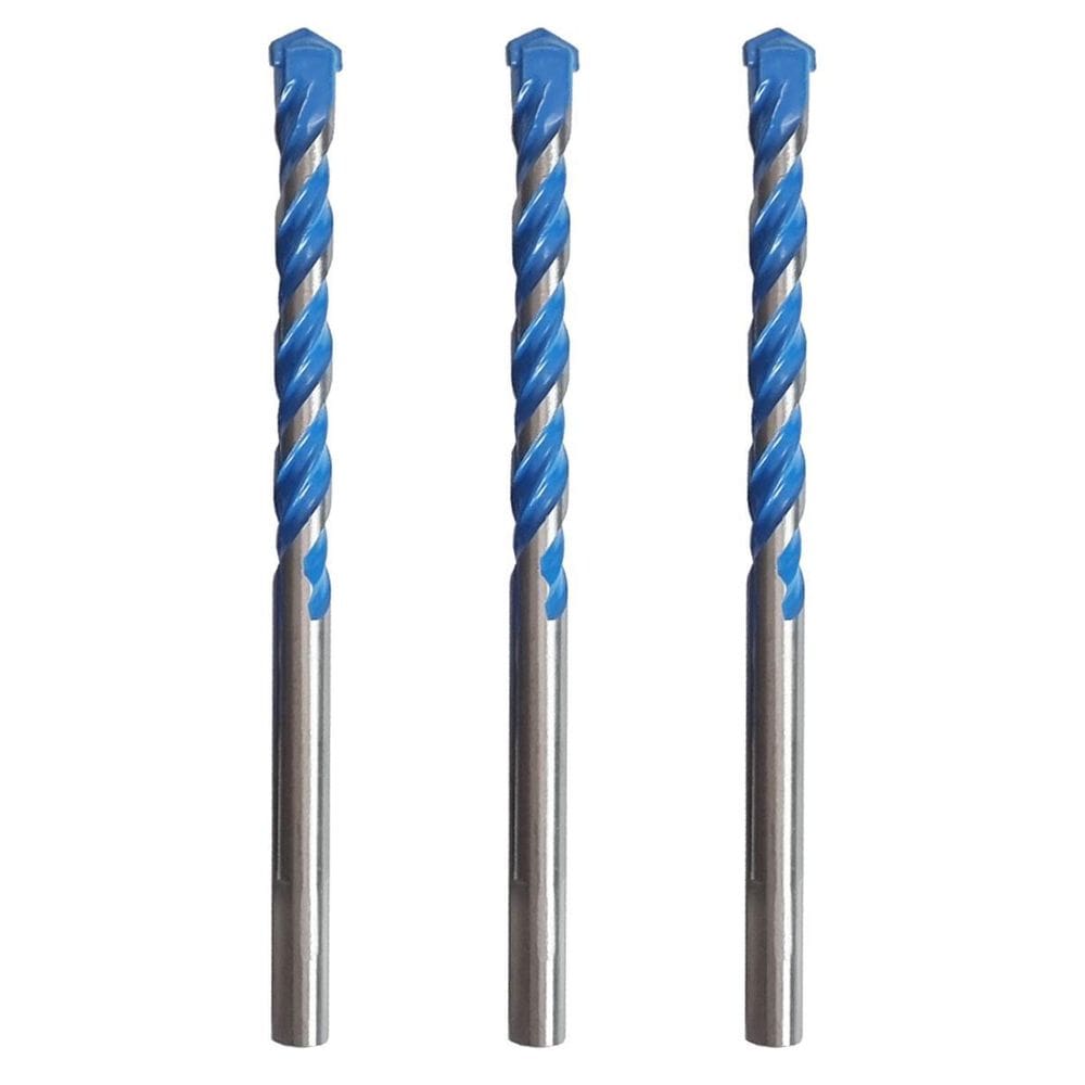 Kit 3 Brocas 12Mm Multifunção Multimaterial Fura Tudo Md