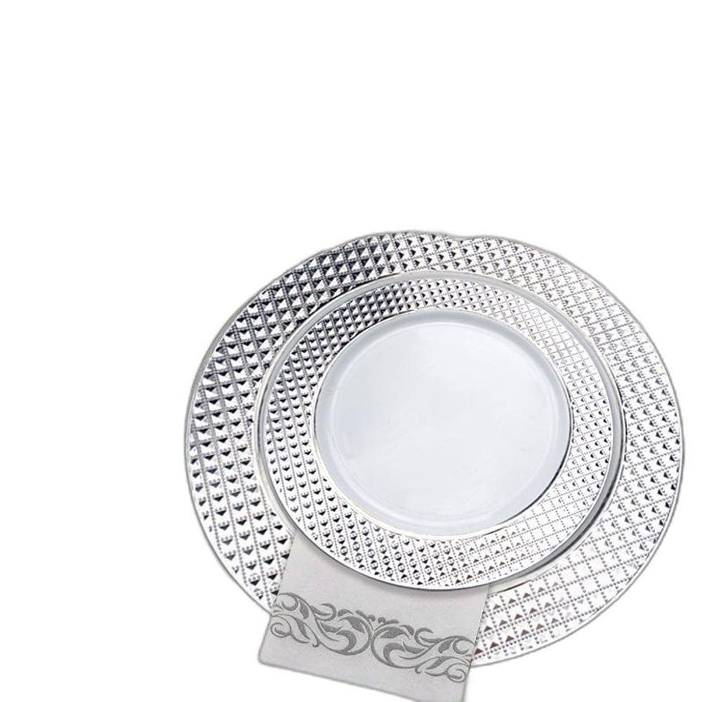 Kit 20 Convidados Copo Prato Guardanapos Descartável De Luxo