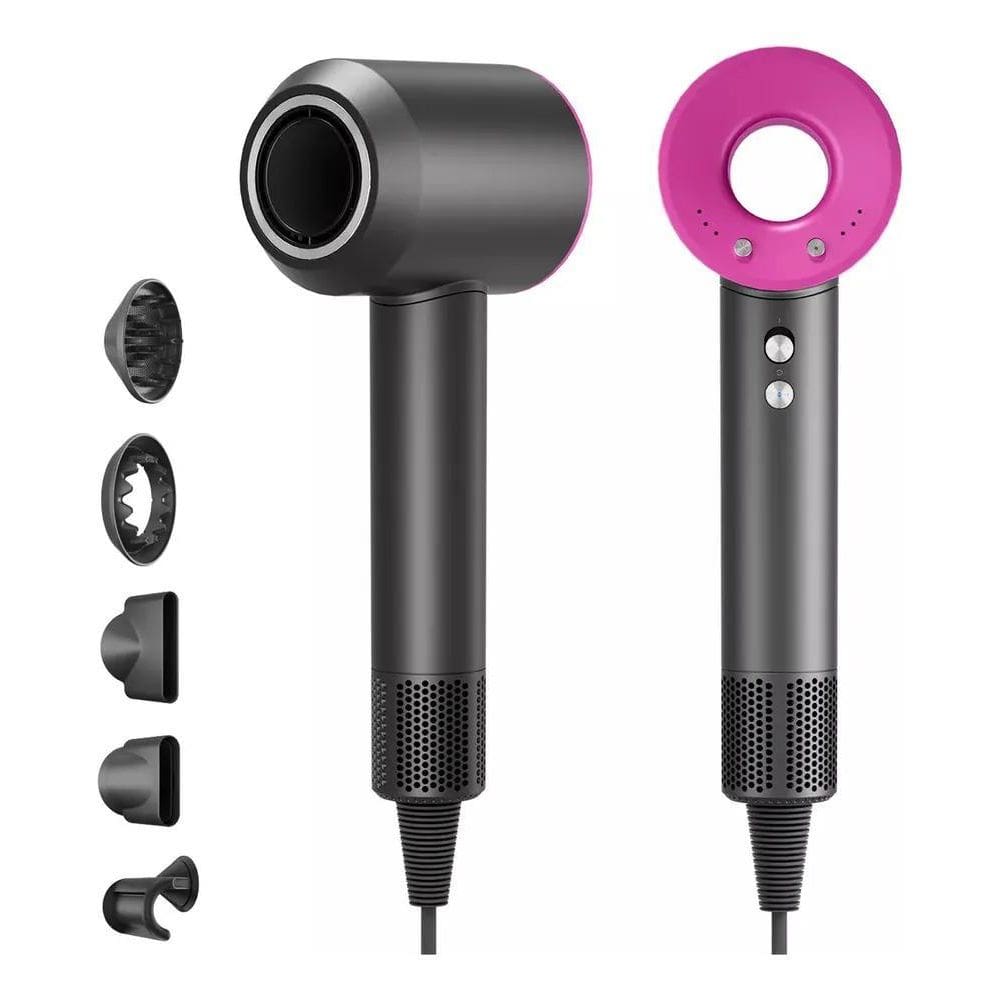 Secador De Cabelo Secador De Cabelo De Íon Negativo Cor Rosa