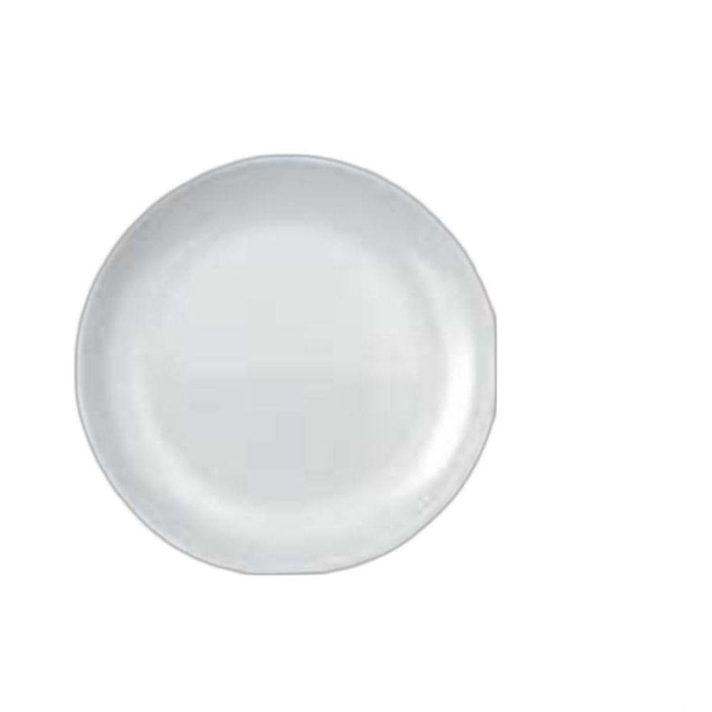 Jogo De Pratos Blanc 04 Sobremesa - Lanche -19Cm Branco