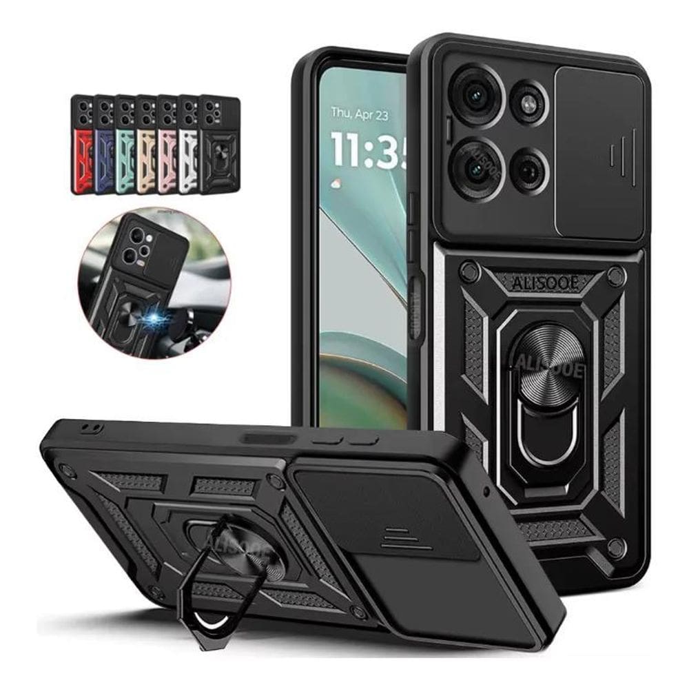 2X Capa Capinha Anti Impacto Militar Para Motorola Moto G75