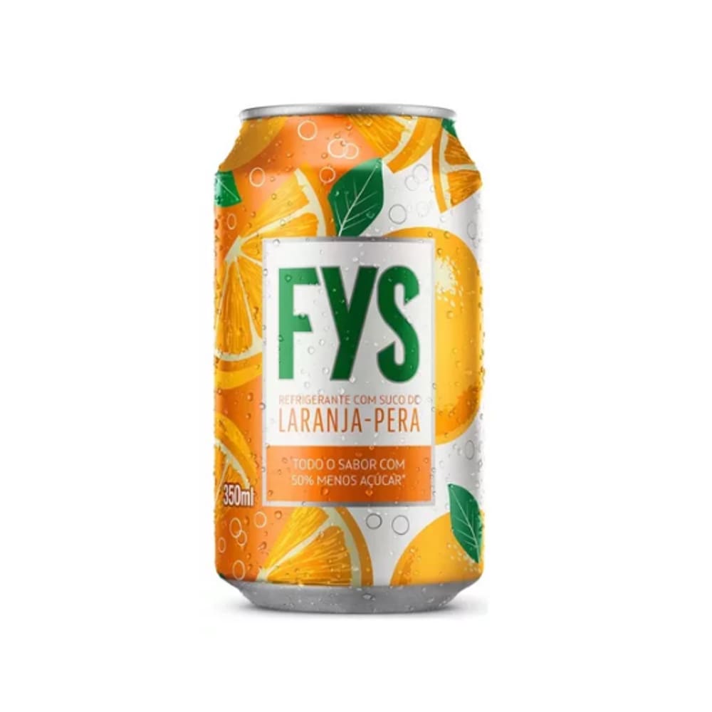 Refrigerante FYS LARANJA-PERA 12X350ML