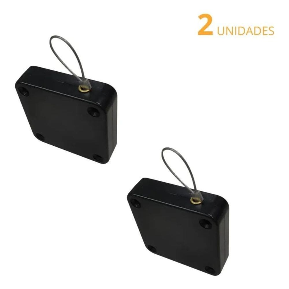 2X Kit 2 Un Mola P Fechamento Automático D Porta Cabo Retrát