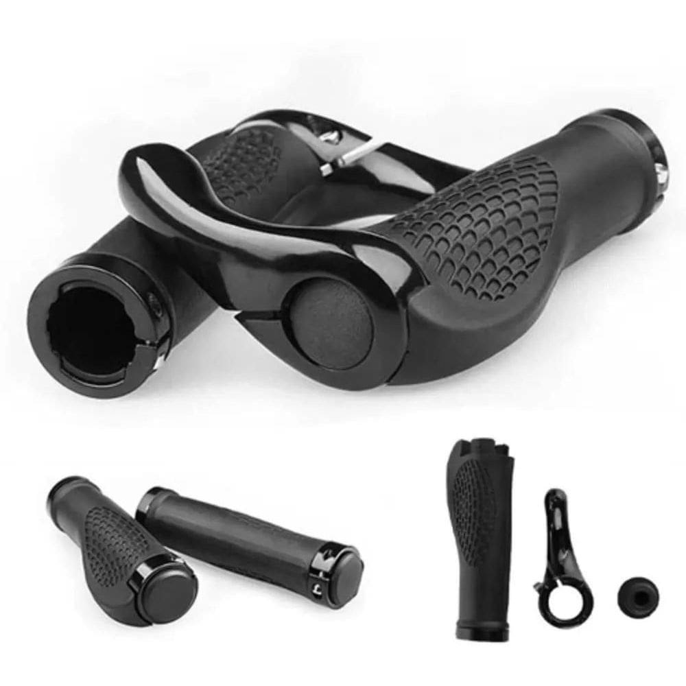 2X Manopla Ergonômica Guidão Bicicleta Ciclismo Trava Bar En