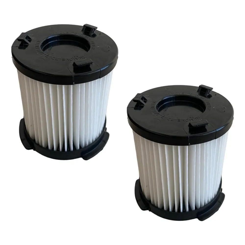 2X Kit 2 Filtros Hepa Aspirador Easy Box Electrolux Sem Tela
