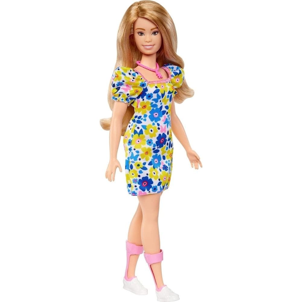 Boneca de moda Barbie Fashionistas #208 com síndrome de Down