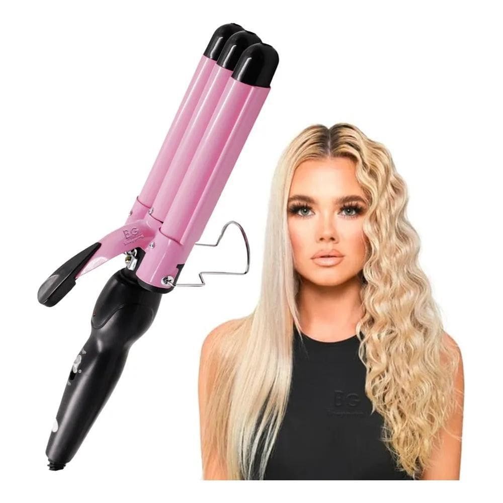 Modelador De Cachos Profissional B&G Shopping Triondas Rosa