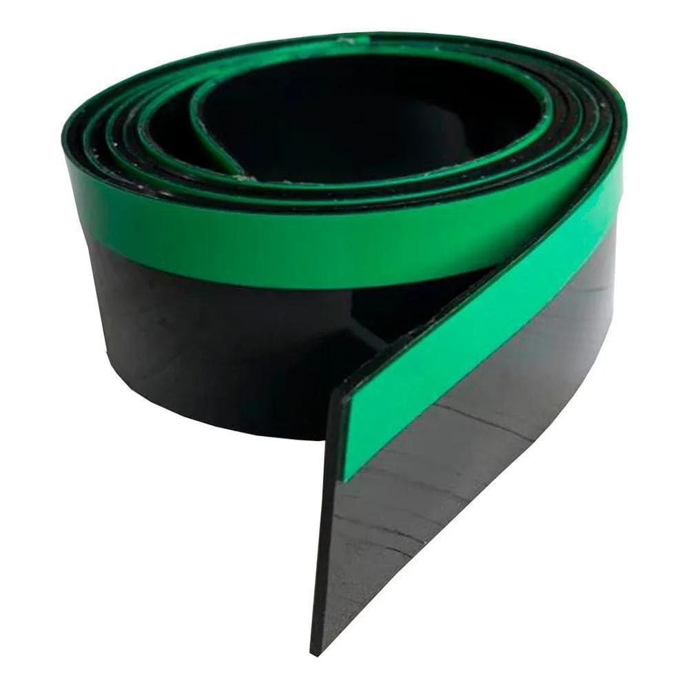 2X Fita Veda Fresta Porta Cor Preto 1Mt X 5Cm Janela Portão