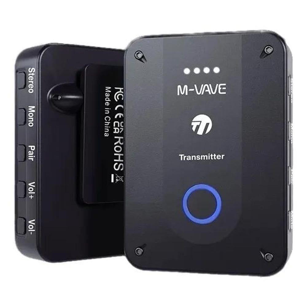 2X M-Vave Monitor De Palco Sem Fio Wp-9 E Transmiss