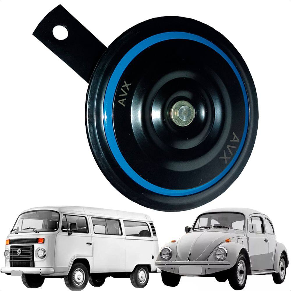 Buzina Bibi Fusca Kombi Brasilia Universal 12v Paquerinha