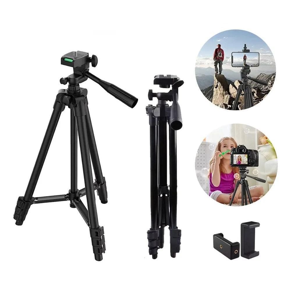 2X Tripé Câmera Profissional Universal Canon 1,30 Mts 130Cm