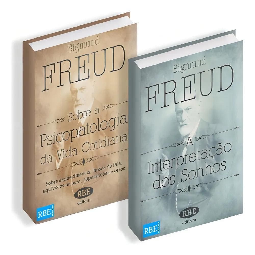 2X Livros A Interpretação Dos Sonhos + Sobre A Psicopatologi