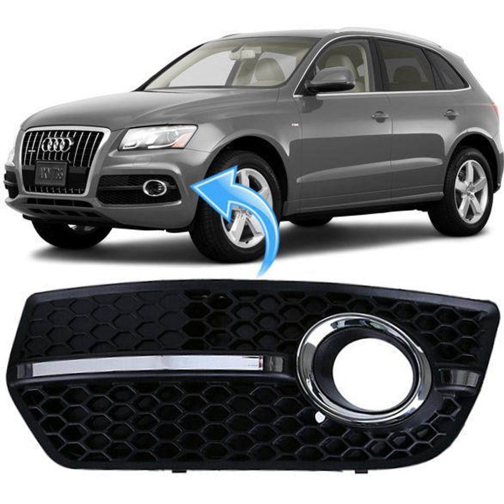 Grade Moldura Farol Milha Audi Q5 2.0 Tfsi 3.2 2009 À 2012