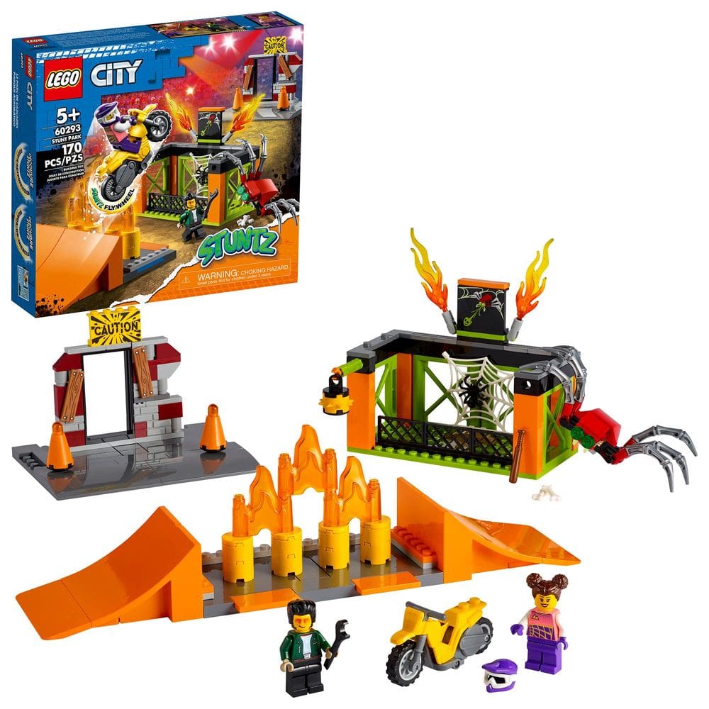 Kit de construção LEGO City Stunt Park 60293 com 170 peças