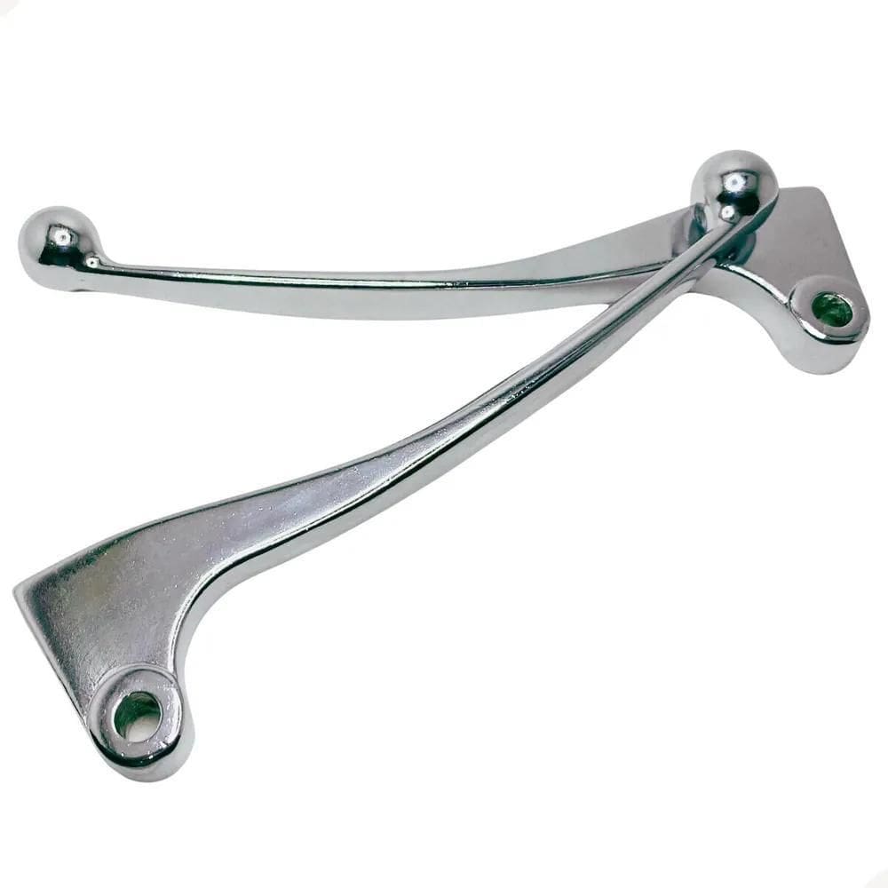 2X Manete Cromada Cg 150 Titan Ks Ano 20