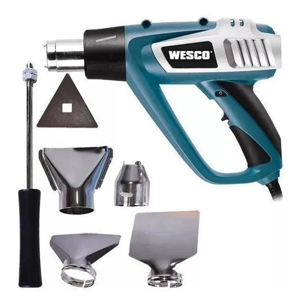 2X Soprador Térmico 1800 / 2000W Ws6427 Wesco Com Acessórios