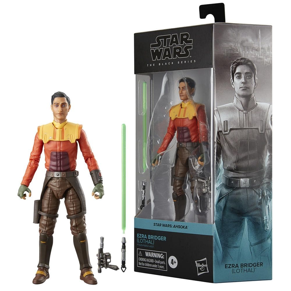 Boneco de ação STAR WARS The Black Series Ezra Bridger