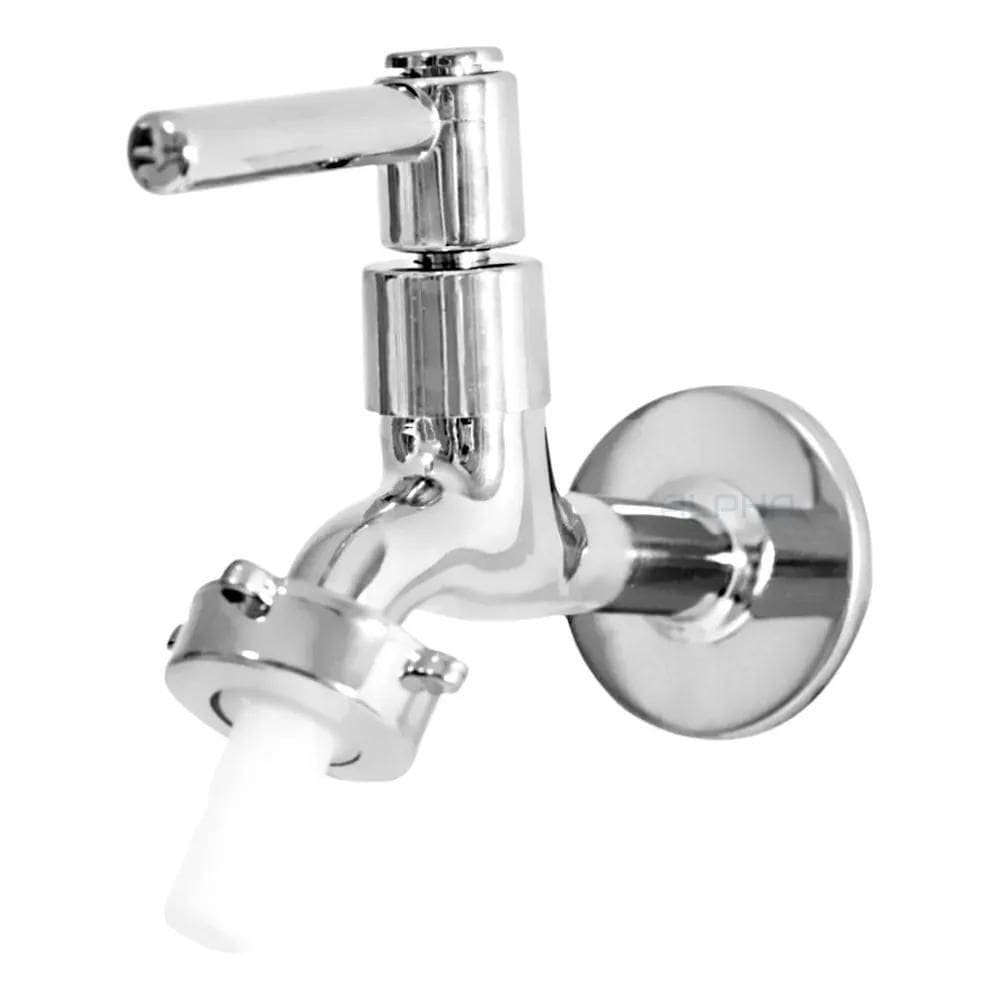 2X Torneira Para Banheiro Tanque Alavanca Redonda 1/4 Alpha