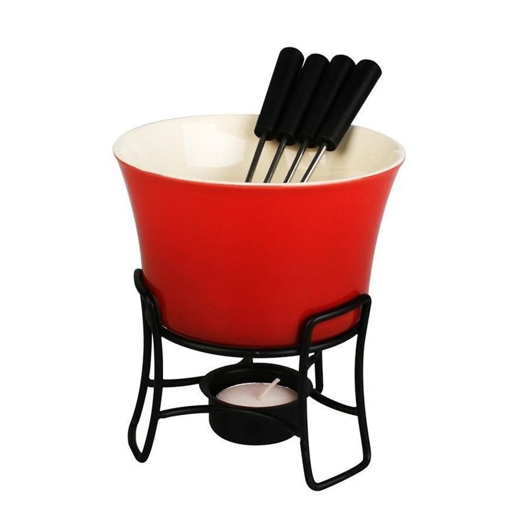 Conjunto De Fondue Zermatt Vermelho Hauskraft