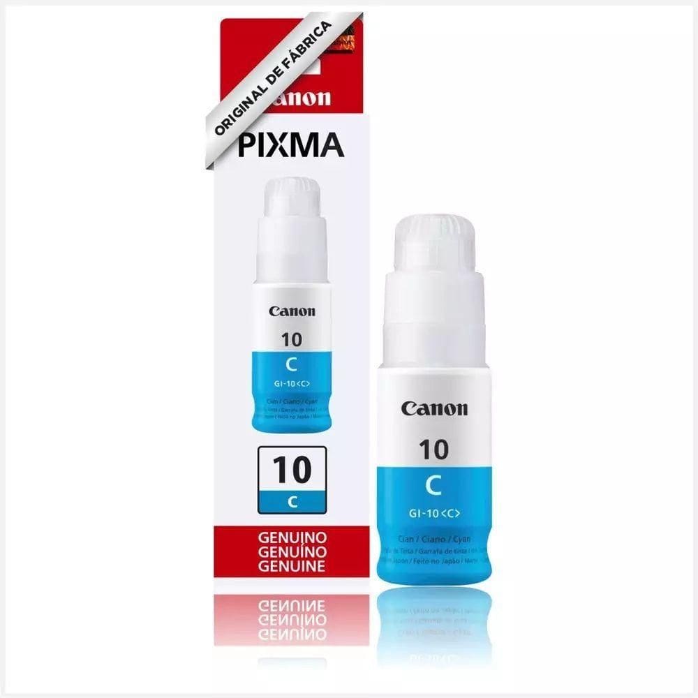 Tinta Canon Gi-10 Ciano Gi10 G10 G6010 G7010 Gm2010 Gm4010 autêntico