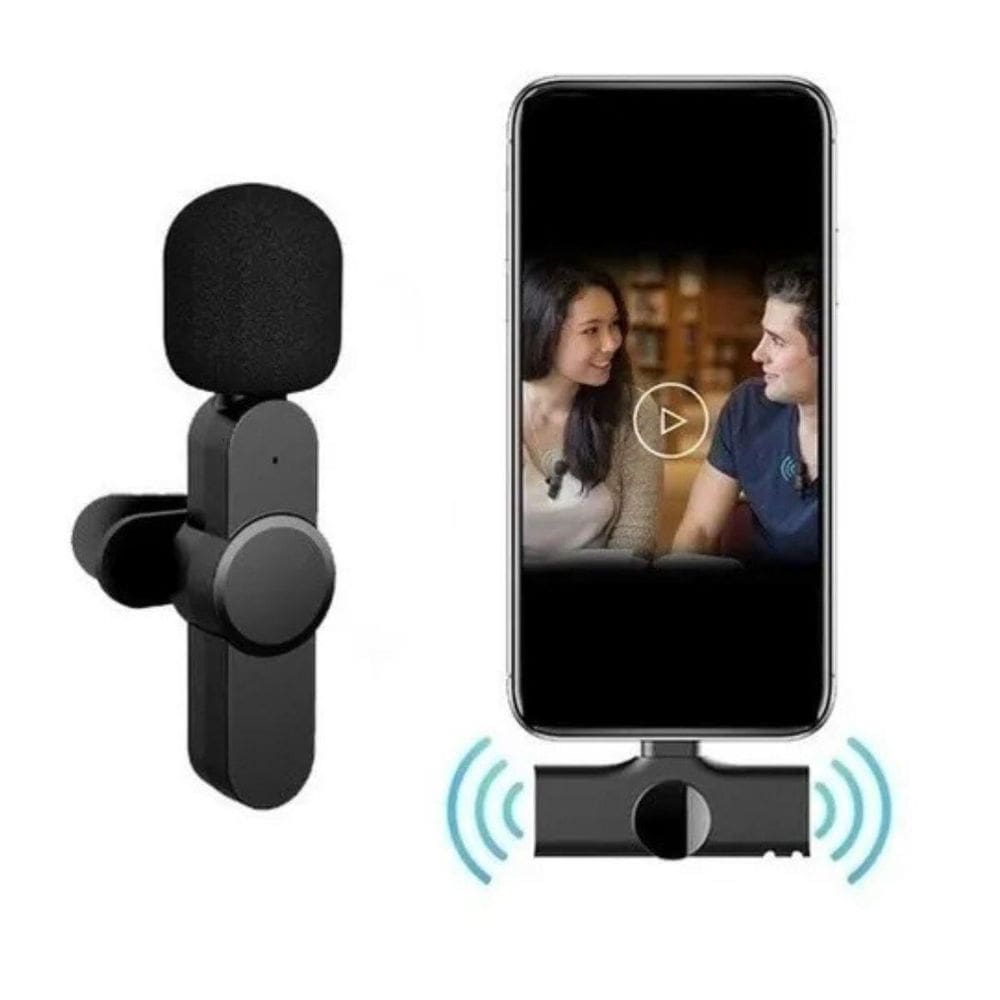 Microfone De Lapela Lightning Com Áudio Estável