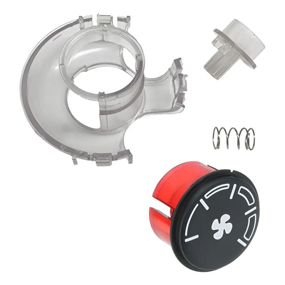 2X Reparo Botão Ventilação Comando Ar Condicionado Fox Space