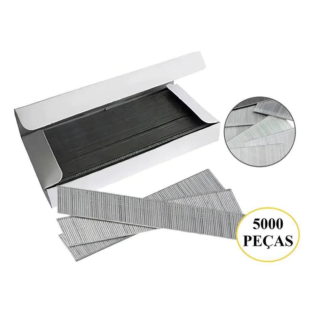 2X Caixa Com 5000 Pino Aço T Para Pinador Pneumatico 20Mm F2