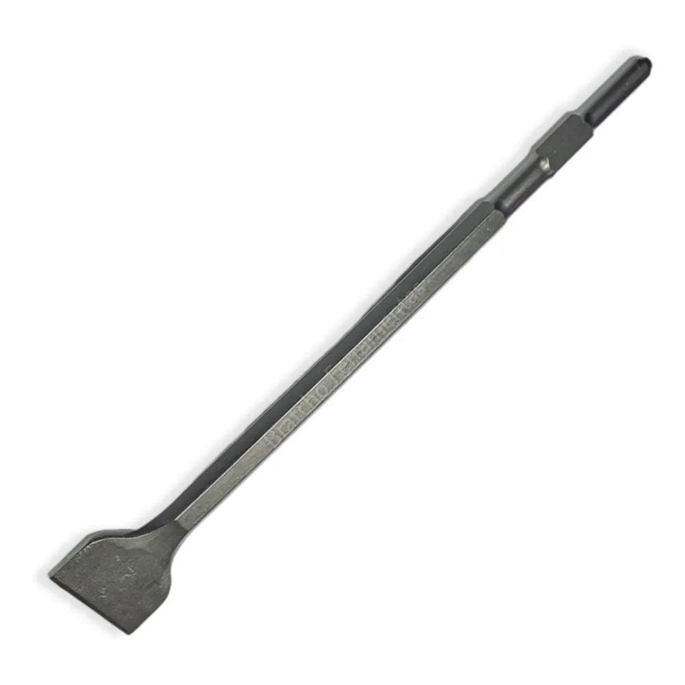 2X Talhadeira 17Mm Para Martelo Rompedor Sextavado 17X400X50