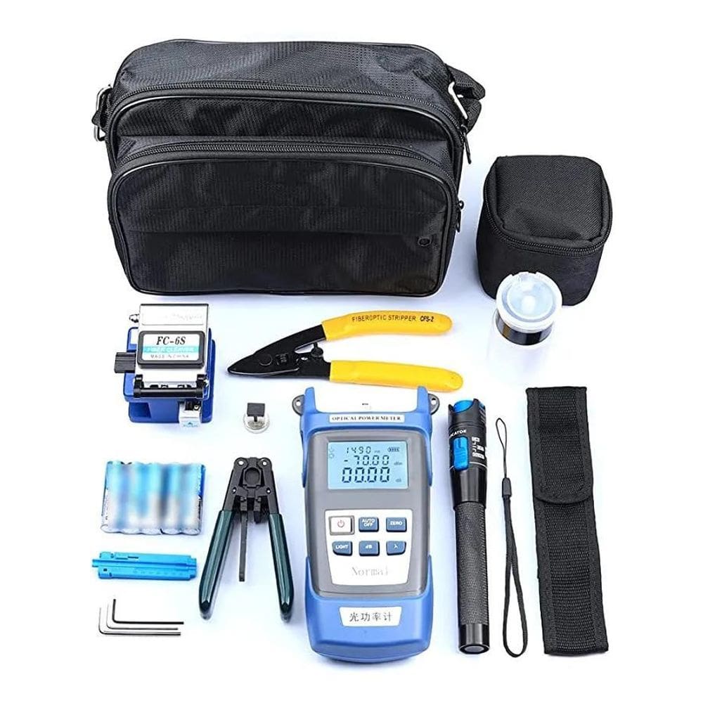 Kit Ferramentas Conectorização Fibra Óptica Profissional 15P