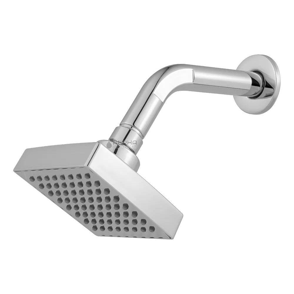 2X Ducha Chuveiro Quadrado Aquecedor Gás E Solar Flatt Croma