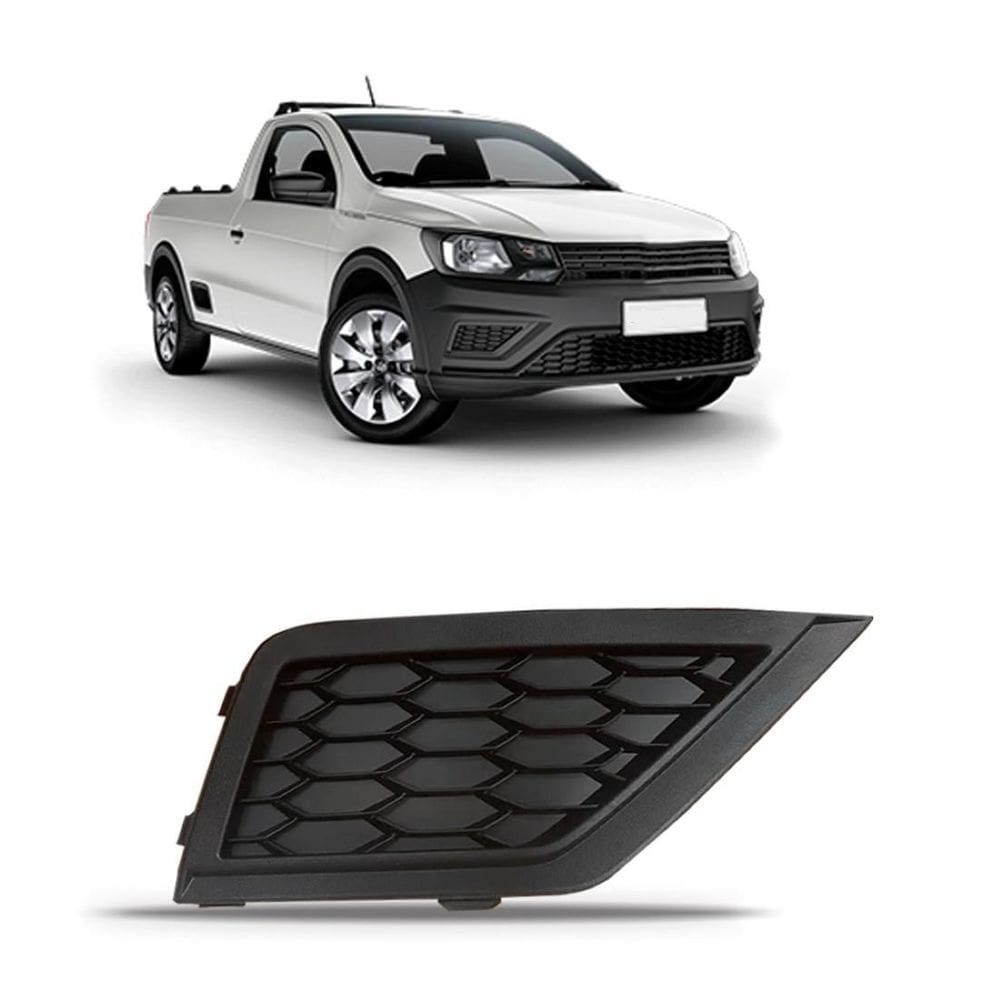 Moldura Milha Gol Trend 2019 Saveiro 2017 A 2019 S/Furo