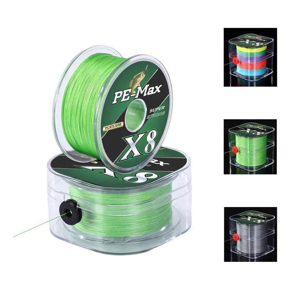 2X Linha De Pesca Multifilamento 500M 8 Fios Pe Supertração