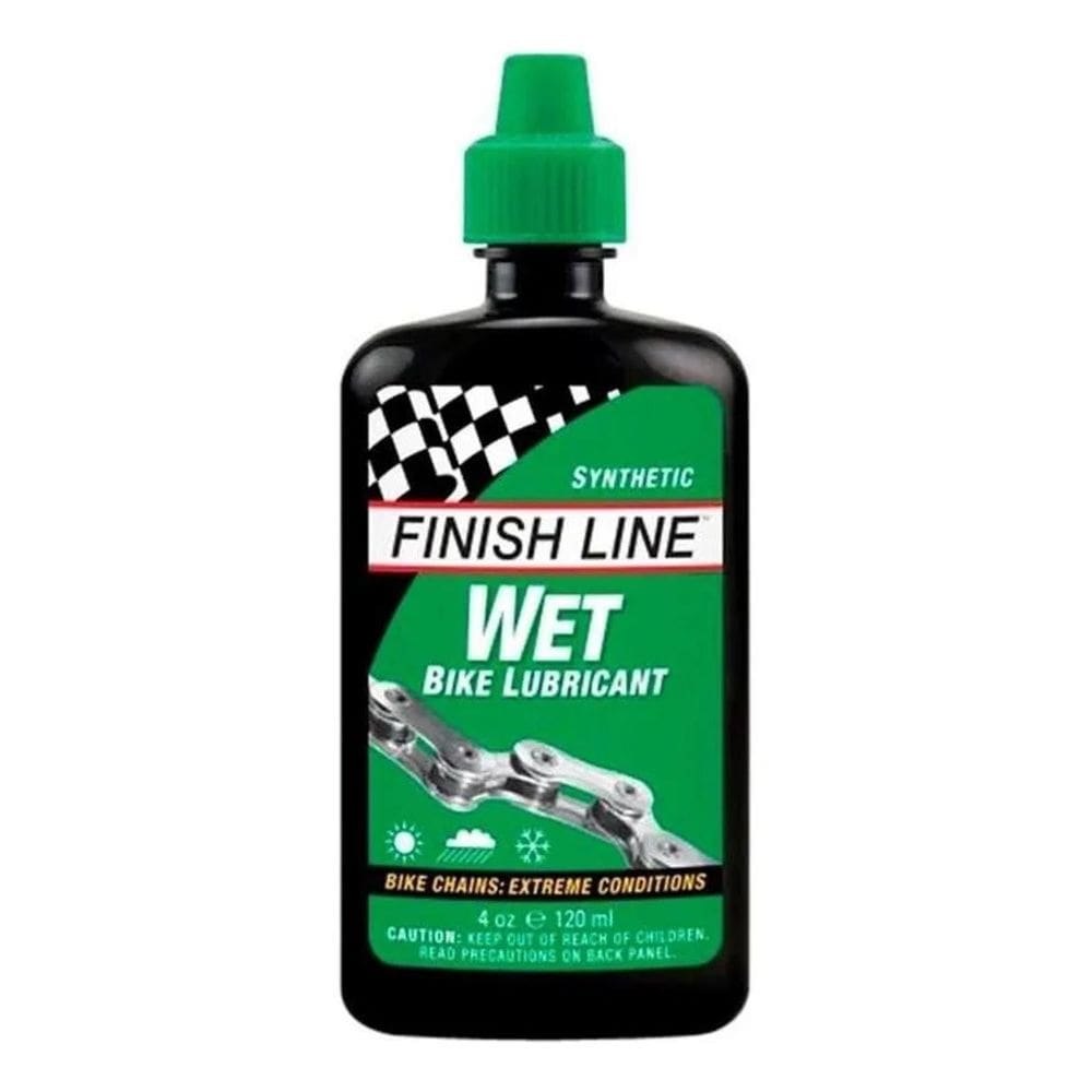 Finish Line Úmido Lubrificante Óleo Para Corrente Bike 120Ml