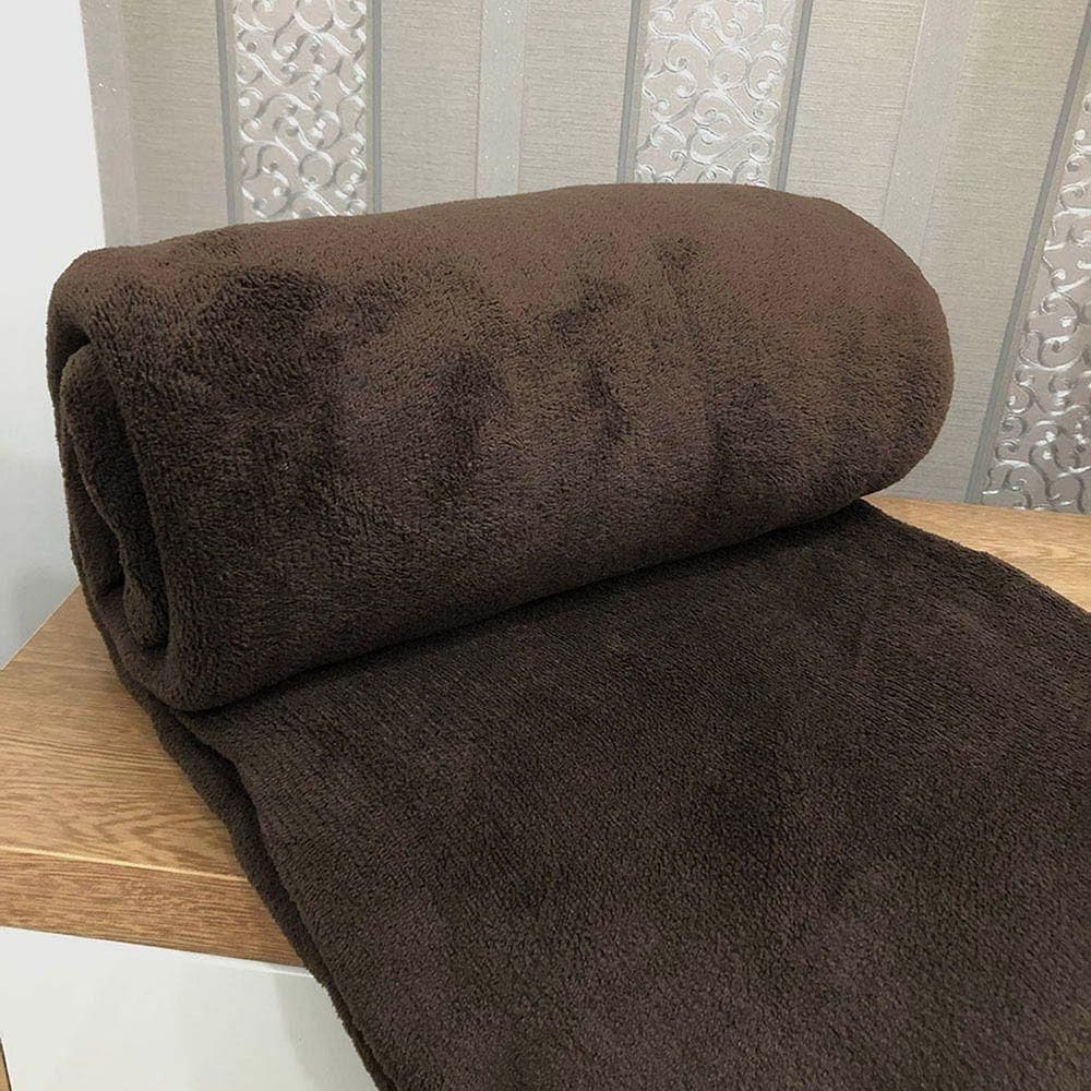 Cobertor Manta Aconchego Casal Ultrasoft Dupla Face - Mocassim - 100% Poliéster
