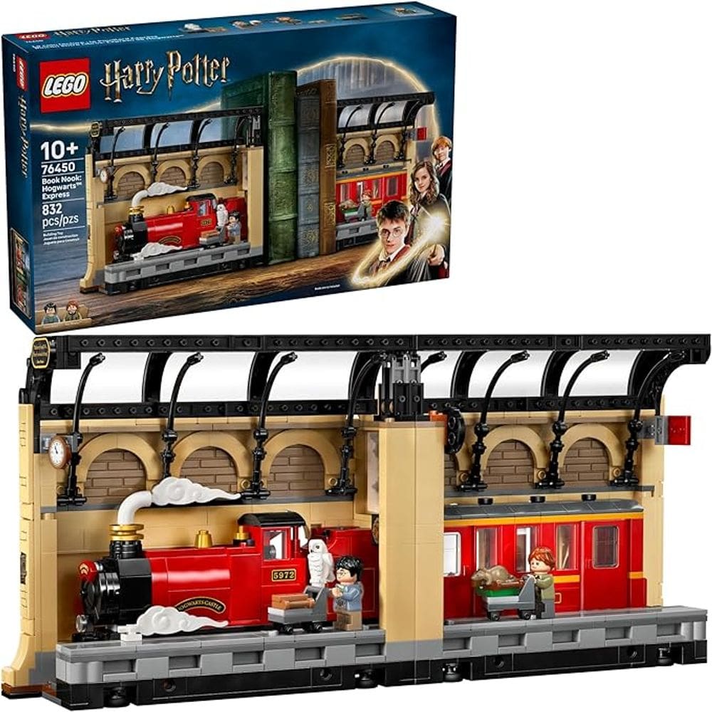 Blocoos De Montar - Aparador de Livros: O Expresso de Hogwarts LEGO DO BRASIL