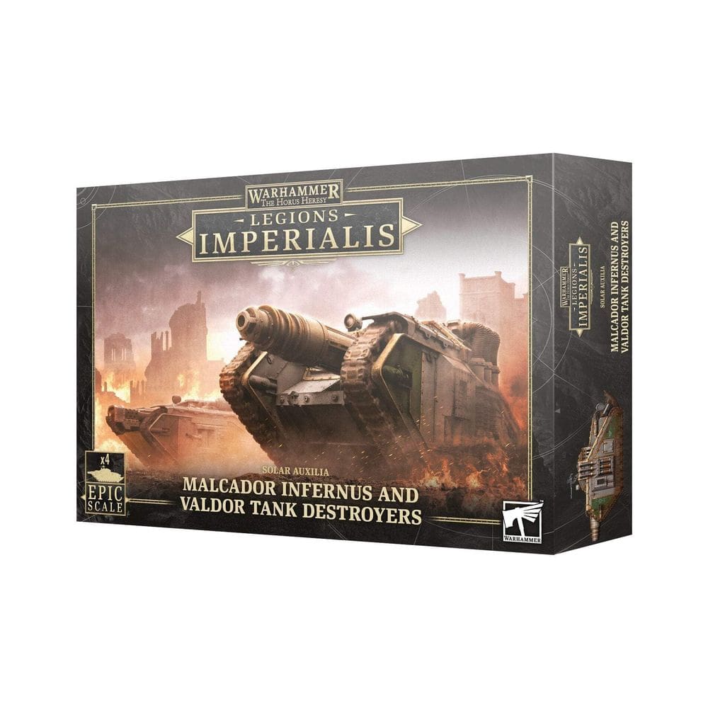 Workshop de jogos Toy Warhammer Legions Imperialis Malcador Infernus/Valdors