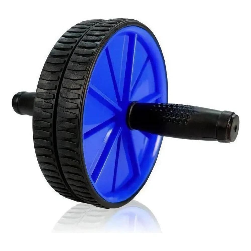 2X Roda Para Crossfit Com Haste Para Fazer Malhar Abdomen