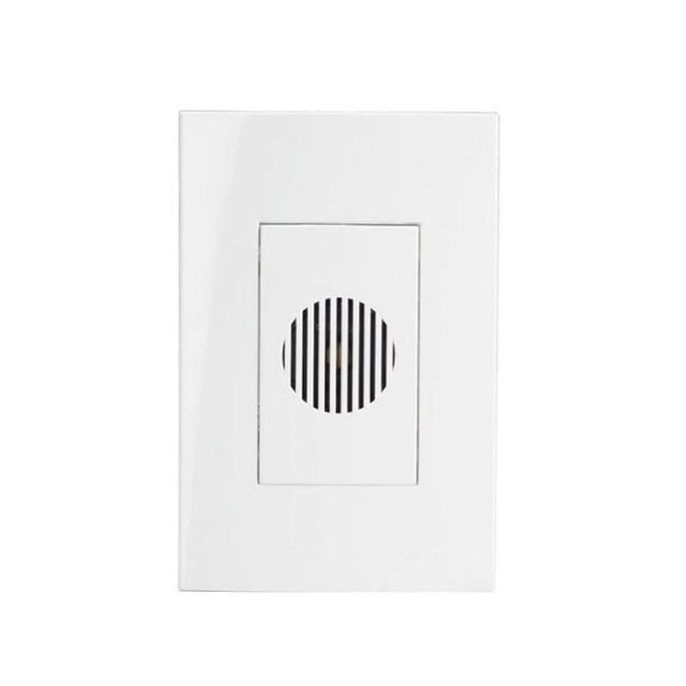 Conjunto Campainha Eletrônica 2 Tons Bivolt 17049 Margirius