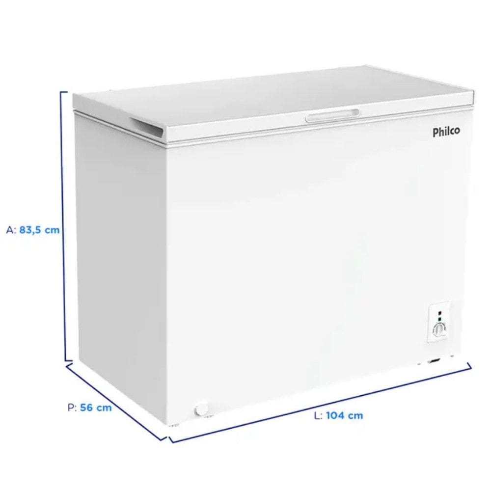 Freezer Horizontal 253L 1 Tampa Philco 56752033 | Casas Bahia